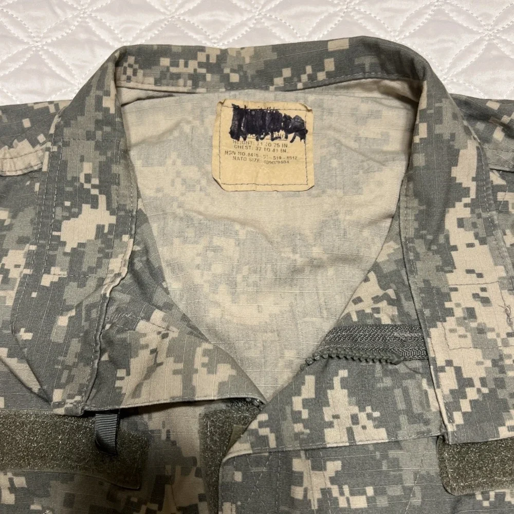 US Army Jackets 3 Sz ML Green Digi Cam Camo Combat Coat Uniform Military Ripstop